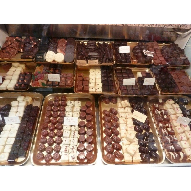 Varietés de Chocolats belges - Chocolat Belge