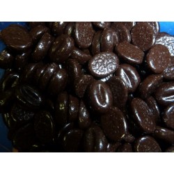 Grains de café tout chocolat