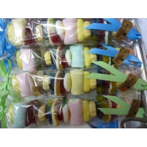 Brochette de bonbons