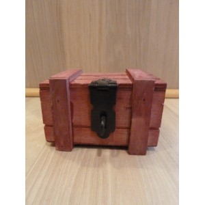 Mini Coffre en bois "fragile"FRAMBOISE Mini Coffre en bois "fragile"FRAMBOISE