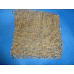 Tulle en toile de jute naturel