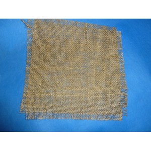 Tulle en toile de jute naturel