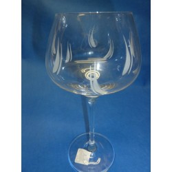 Verre grand sommelier taillé main