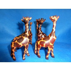 Girafe en bois