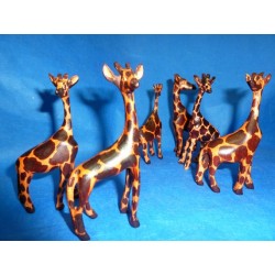 Girafe en bois