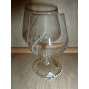 Verre à cognac gravé