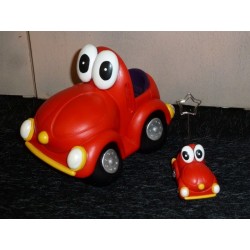 voiture porte-photo rouge