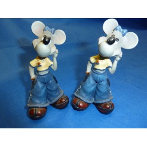 Souris en résine cartoon Souris en résine cartoon