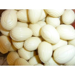 Oeufs de Pâques chocolat blanc