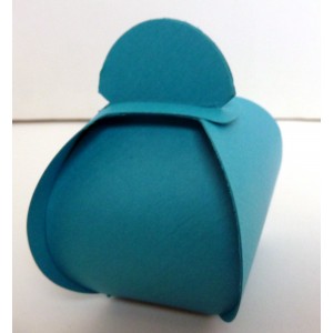 Berlingot en carton BLEU TURQUOISE