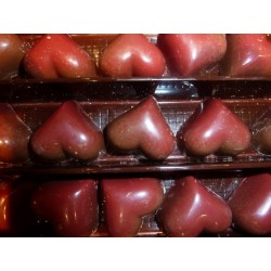 Coeurs en chocolat