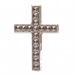 croix à coller ARGENT