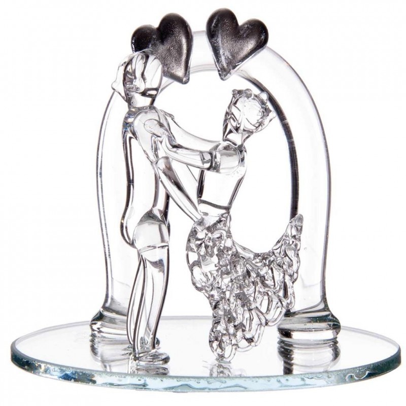 Couple arcade sur miroir