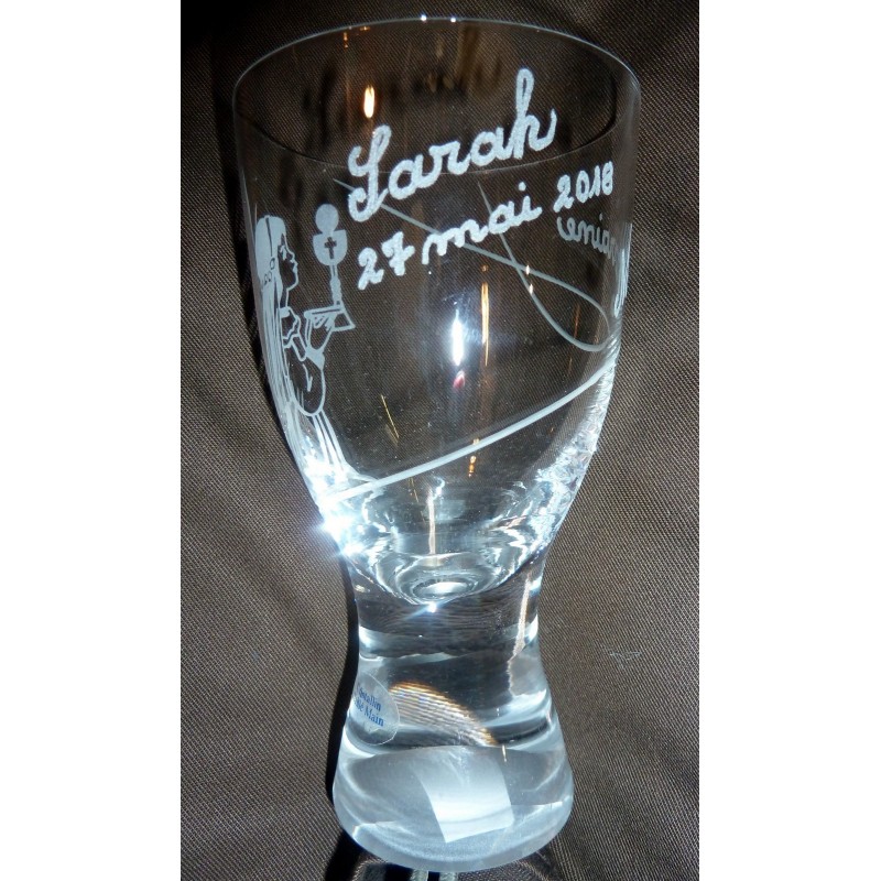 Verre original COMMUNION fille Verre original COMMUNION fille