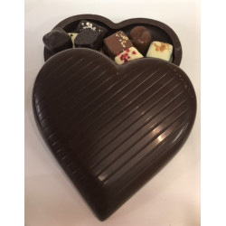 Coeur au chocolat noir...