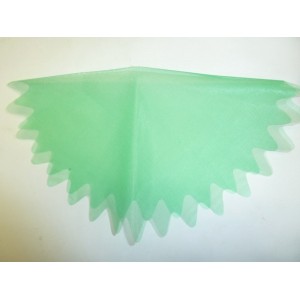 Tulle cristal vert prairie