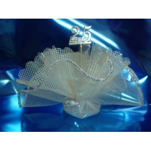 Bonbonnière pour Noces d'argent Bonbonnière pour Noces d'argent